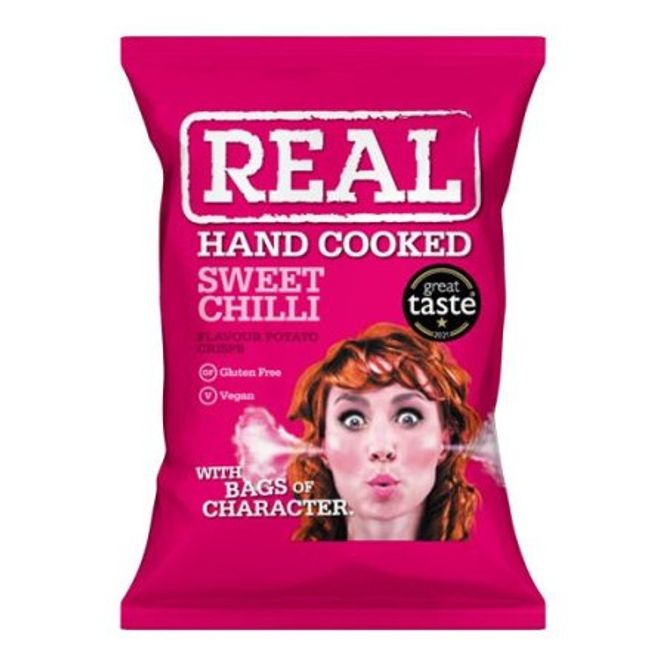 Hovedbilde Real Crisps Sweet Chilli 150g