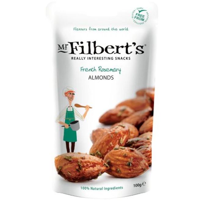Hovedbilde Mr Filberts Almonds French Rosemary 100g 