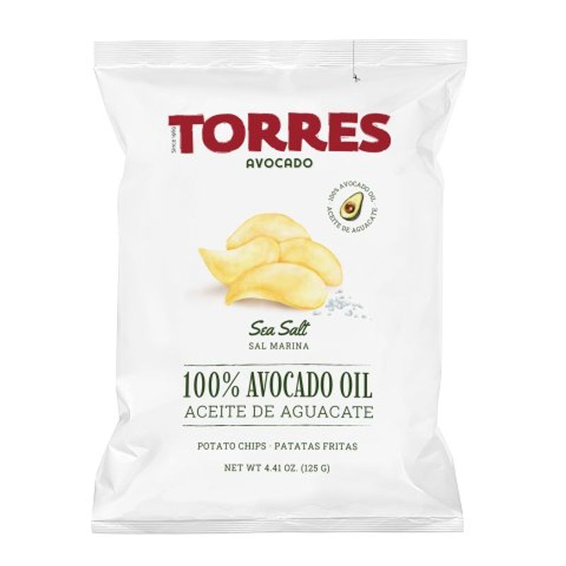Torres Chips Seasalt Avocado Oil 125g